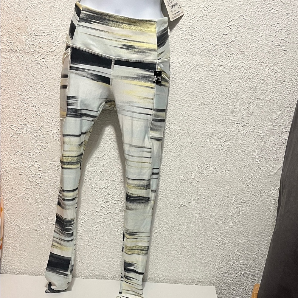 DSG Women's Linear Glare White Leggings